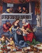 Lucas Cranach the Elder Torgauer Ferstenaltar oil painting artist
